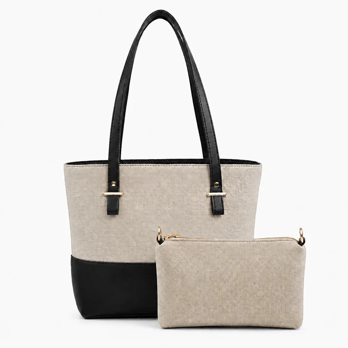 Canvas Classic Beige & Black